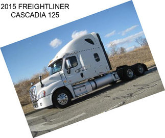 2015 FREIGHTLINER CASCADIA 125