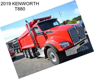 2019 KENWORTH T880