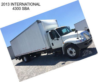 2013 INTERNATIONAL 4300 SBA