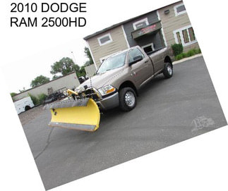 2010 DODGE RAM 2500HD