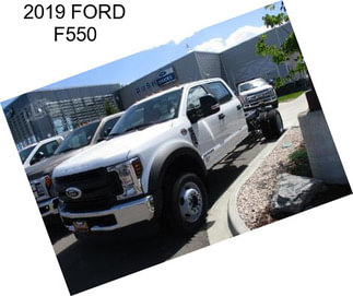 2019 FORD F550