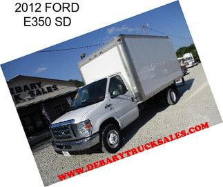 2012 FORD E350 SD