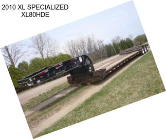 2010 XL SPECIALIZED XL80HDE