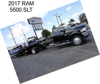 2017 RAM 5500 SLT