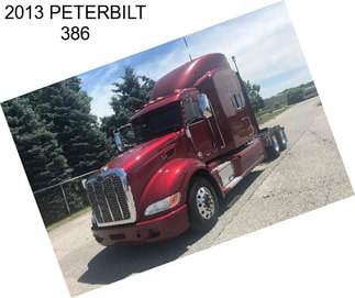 2013 PETERBILT 386