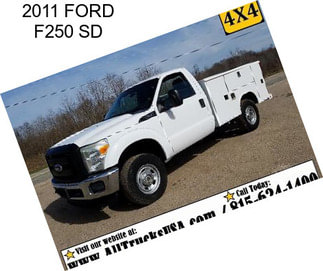 2011 FORD F250 SD