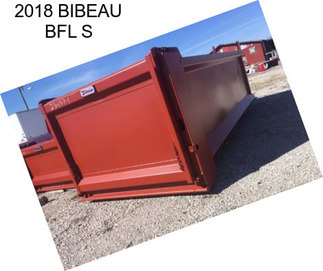 2018 BIBEAU BFL S