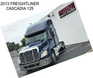 2013 FREIGHTLINER CASCADIA 125