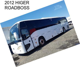 2012 HIGER ROADBOSS