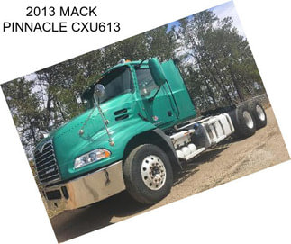 2013 MACK PINNACLE CXU613