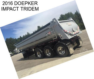 2016 DOEPKER IMPACT TRIDEM