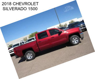 2018 CHEVROLET SILVERADO 1500