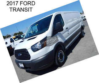 2017 FORD TRANSIT