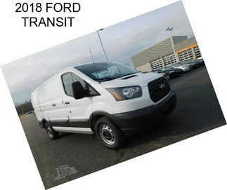 2018 FORD TRANSIT