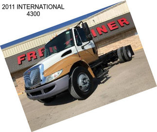 2011 INTERNATIONAL 4300