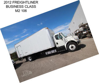 2012 FREIGHTLINER BUSINESS CLASS M2 106