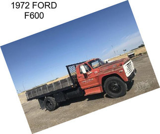 1972 FORD F600