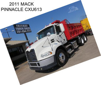 2011 MACK PINNACLE CXU613