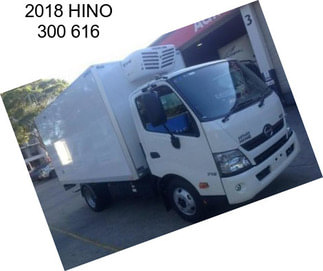 2018 HINO 300 616