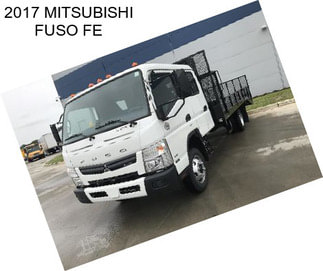 2017 MITSUBISHI FUSO FE