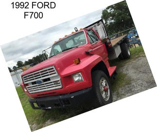 1992 FORD F700