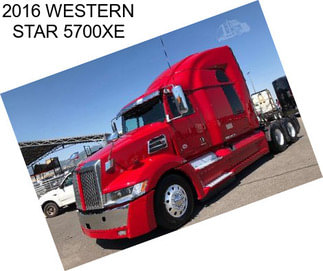 2016 WESTERN STAR 5700XE