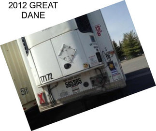 2012 GREAT DANE