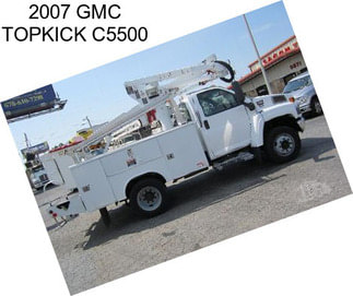 2007 GMC TOPKICK C5500