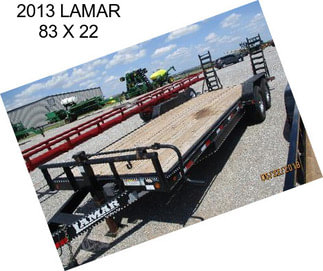 2013 LAMAR 83 X 22