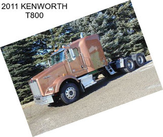 2011 KENWORTH T800