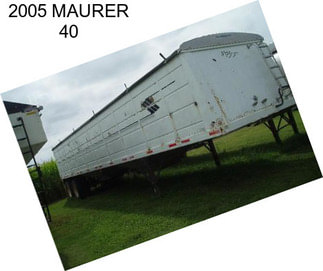 2005 MAURER 40