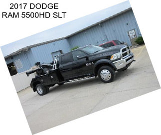 2017 DODGE RAM 5500HD SLT