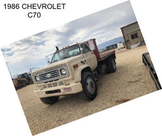 1986 CHEVROLET C70