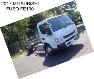 2017 MITSUBISHI FUSO FE130