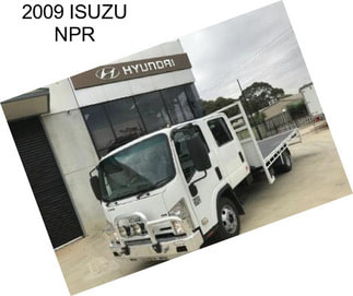 2009 ISUZU NPR