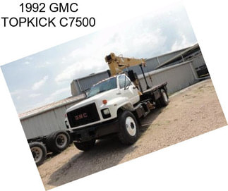 1992 GMC TOPKICK C7500