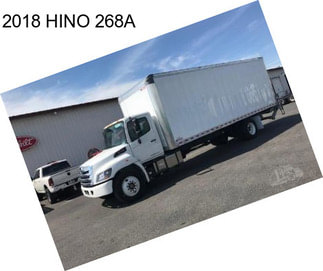 2018 HINO 268A