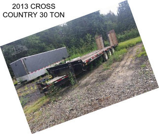 2013 CROSS COUNTRY 30 TON