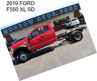 2019 FORD F550 XL SD