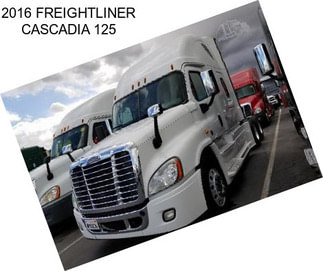 2016 FREIGHTLINER CASCADIA 125