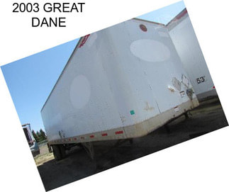 2003 GREAT DANE