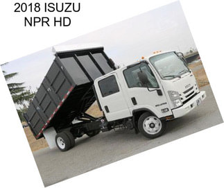 2018 ISUZU NPR HD