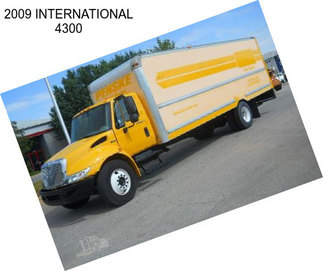 2009 INTERNATIONAL 4300