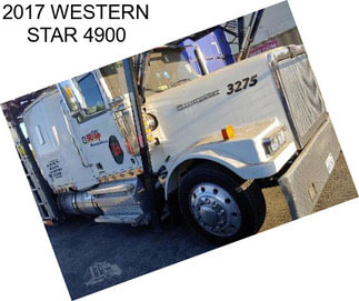 2017 WESTERN STAR 4900