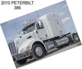 2010 PETERBILT 386