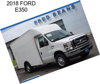 2018 FORD E350