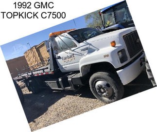 1992 GMC TOPKICK C7500