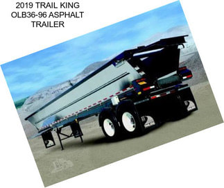 2019 TRAIL KING OLB36-96 ASPHALT TRAILER