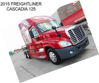 2015 FREIGHTLINER CASCADIA 125