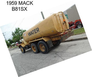 1959 MACK B81SX